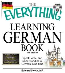 Everything Learning German Book - Edward Swick (ISBN: 9781598699890)