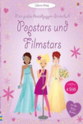 Mein großes Anziehpuppen-Stickerbuch: Popstars und Filmstars (ISBN: 9781782324898)