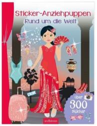 Sticker-Anziehpuppen - Rund um die Welt (ISBN: 9783845817408)