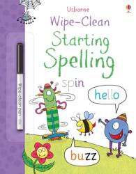 Wipe-clean Starting Spelling (ISBN: 9781474922340)