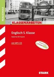 Lucrări de clasă Realschule - Engleză, clasa a 5-a, cu CD MP3 (ISBN: 9783849030629)