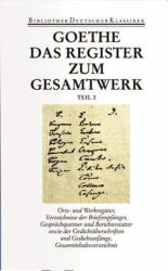 Register und Gesamtinhaltsverzeichnis zur I. und II. Abteilung (ISBN: 9783618606055)