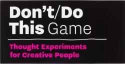 Don't/Do This - Joc (ISBN: 9789063694845)