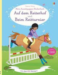 Mein großes Anziehpuppen-Stickerbuch: Auf dem Reiterhof und Beim Reitturnier (ISBN: 9781789412703)