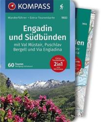 KOMPASS Ghid de drumeții Engadin și Südbünden (ISBN: 9783990445785)