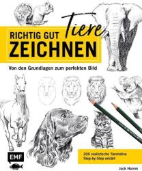 Richtig gut zeichnen - Tiere (ISBN: 9783960934684)