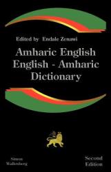 Amharic English, English Amharic Dictionary - Endale Zenawi (ISBN: 9781843560159)