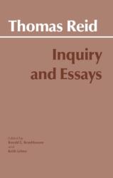 Inquiry and Essays (ISBN: 9780915145850)