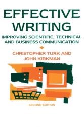 Effective Writing (ISBN: 9780419146605)