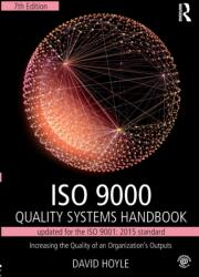 ISO 9000 Quality Systems Handbook-updated for the ISO 9001: 2015 standard (ISBN: 9781138188648)