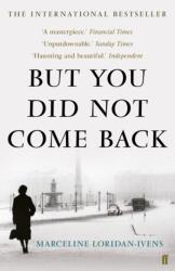 But You Did Not Come Back (ISBN: 9780571328024)