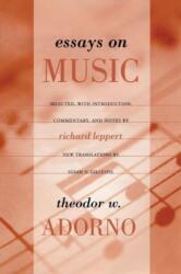 Essays on Music (ISBN: 9780520231597)