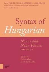Syntax of Hungarian (ISBN: 9789462982703)