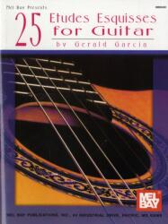 25 Etudes Esquisses for Guitar (ISBN: 9780786604074)