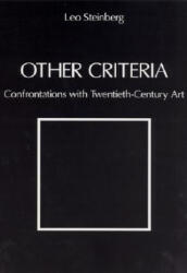 Other Criteria - Leo Steinberg (ISBN: 9780226771854)