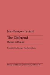 Differend (ISBN: 9780816616114)