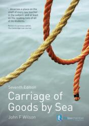 Carriage of Goods by Sea (ISBN: 9781408218938)