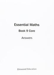 Essential Maths 9 Core Answers (ISBN: 9781906622398)