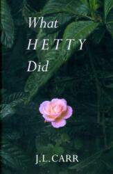 What Hetty Did (ISBN: 9780900847912)