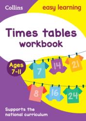 Times Tables Workbook Ages 7-11: New Edition (ISBN: 9780008134419)