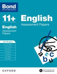 Bond 11 : English: Assessment Papers (ISBN: 9780192740090)
