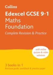 Edexcel GCSE 9-1 Maths Foundation All-in-One Revision and Practice (ISBN: 9780008112493)