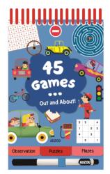 45 Games. . . Out and About (ISBN: 9782733853146)