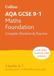 AQA GCSE 9-1 Maths Foundation Tot-într-un Revizuire și exerciții (ISBN: 9780008112516)