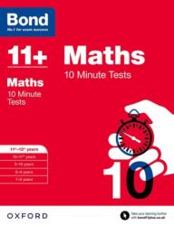 Bond 11+: Maths: teste de 10 minute (ISBN: 9780192740601)