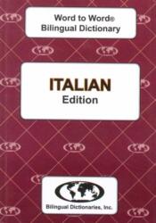 English-Italian & Italian-English Word-to-Word Dictionary (ISBN: 9780933146518)
