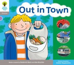 Oxford Reading Tree: Level 1: Floppy's Phonics: Sounds and Letters: Out in Town (ISBN: 9780198485513)
