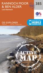 Rannoch Moor and Ben Alder (ISBN: 9780319472514)