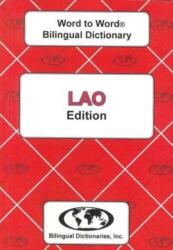 English-Lao & Lao-English Word-to-Word Dictionary (ISBN: 9780933146549)