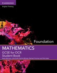 GCSE Mathematics for OCR Foundation Student Book (ISBN: 9781107448094)