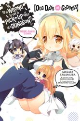 Is It Wrong to Try to Pick Up Girls in a Dungeon? Four-Panel Comic: Odd Days of Goddess (ISBN: 9781975382278)