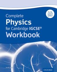 Complete Physics for Cambridge IGCSE (R) Workbook (ISBN: 9780198374664)
