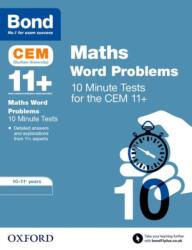 Bond 11+: Probleme CEM la matematică - teste de 10 minute (ISBN: 9780192759405)