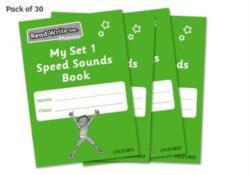 Read Write Inc. Phonics: My Set 1 Speed Sounds Book (ISBN: 9780198378815)