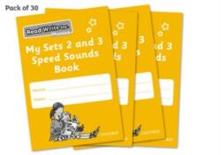 Read Write Inc. Phonics: My Sets 2 and 3 Speed Sounds Book Pack of 30 (ISBN: 9780198378846)