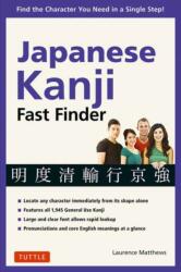 Japanese Kanji Fast Finder (ISBN: 9784805314456)