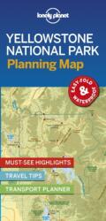 Lonely Planet Yellowstone National Park Planning Map (ISBN: 9781788686143)