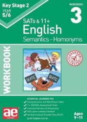 KS2 Semantică Anul 5/6 Caiet 3 - Omonime (ISBN: 9781910106518)