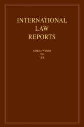International Law Reports: Volume 188 (ISBN: 9781108495714)