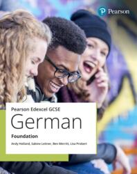 Edexcel GCSE German Foundation Student Book (ISBN: 9781292466606)