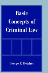 Basic Concepts of Criminal Law (ISBN: 9780195121711)