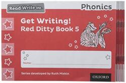 Read Write Inc. Phonics: Get Writing! Red Ditty Book 5 Pack of 10 (ISBN: 9780198414315)