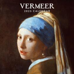 Jan Vermeer 2025 Square Wall Calendar (ISBN: 9781804425527)