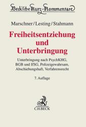 Freiheitsentziehung und Unterbringung (ISBN: 9783406804007)