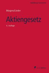 Aktiengesetz (ISBN: 9783811462328)