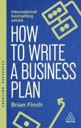How to Write a Business Plan (ISBN: 9781398620131)